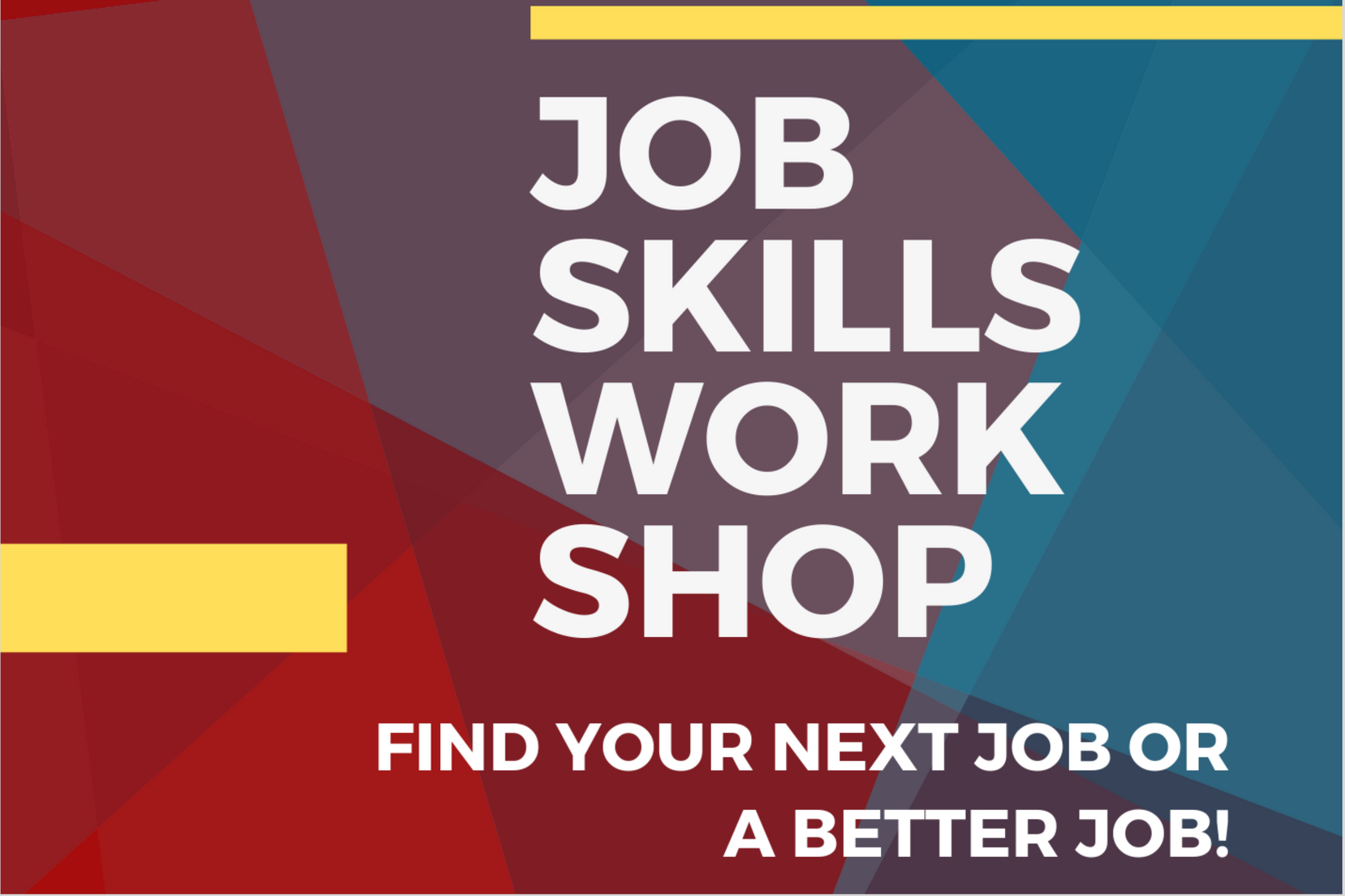 Job Skills Workshop Flyer 