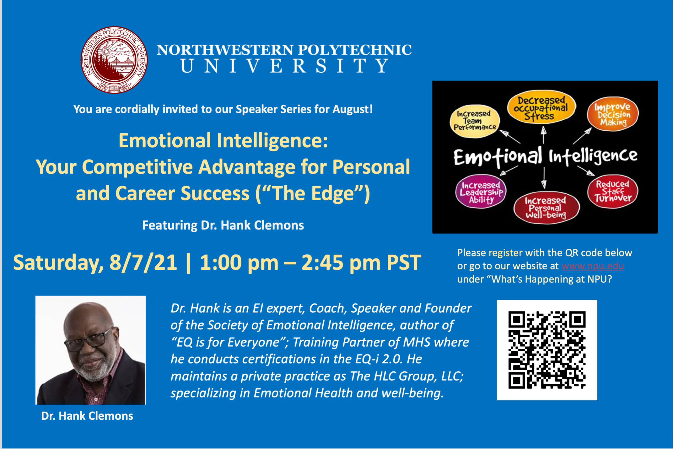 Speaker Series:Emotional Intelligence 